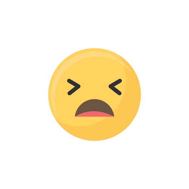 Vector gratuito emoji triste