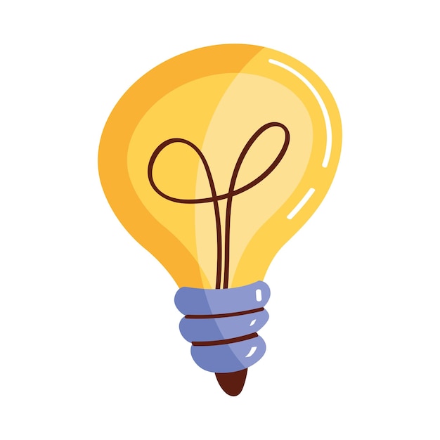 energía de la luz de la bombilla