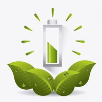 Vector gratis energía verde y ecología.