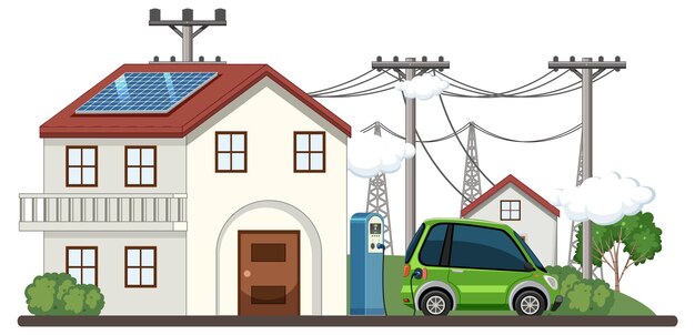 Energía verde generada a partir del concepto de vector de recursos naturales