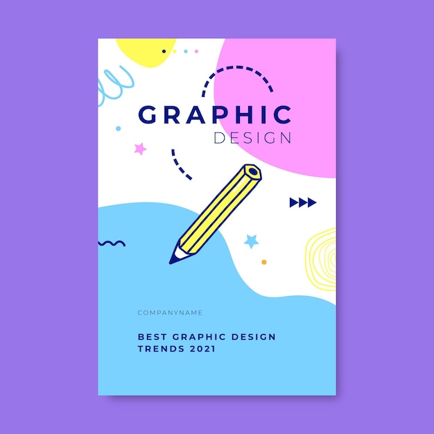 Entrada de blog de diseño colorido dibujado a mano