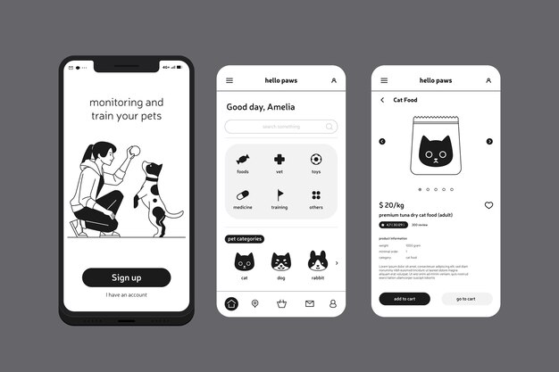 Entrena a tu mascota aplicación para teléfono móvil