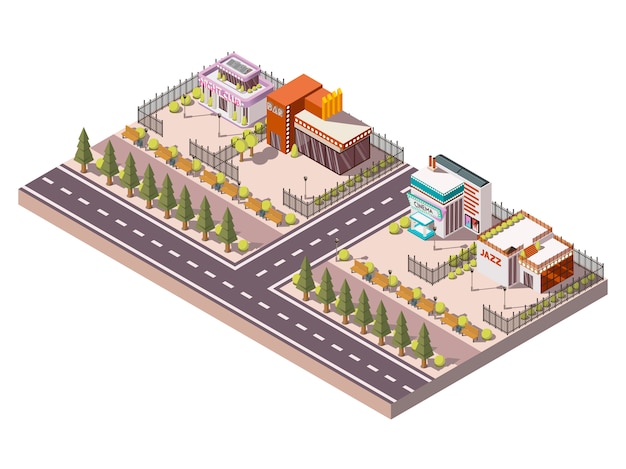 Entretenimiento Lugares Composición