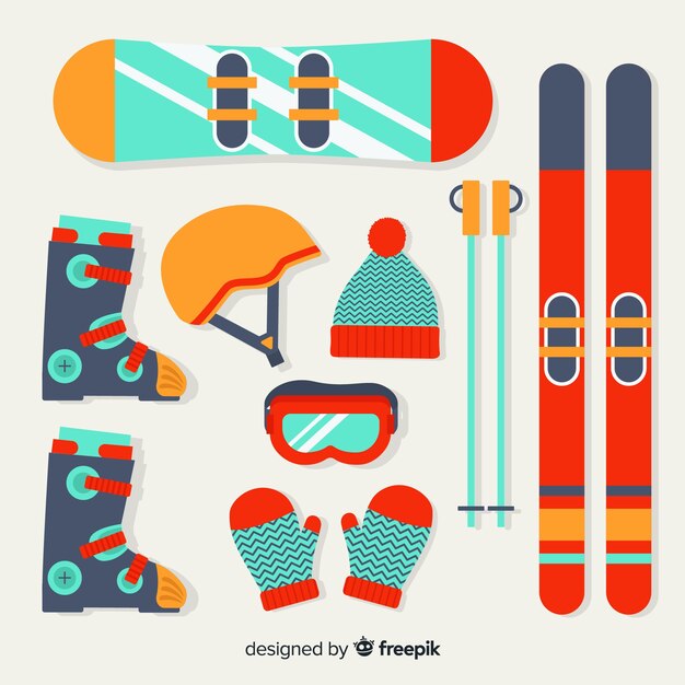 Equipación de deportes de invierno