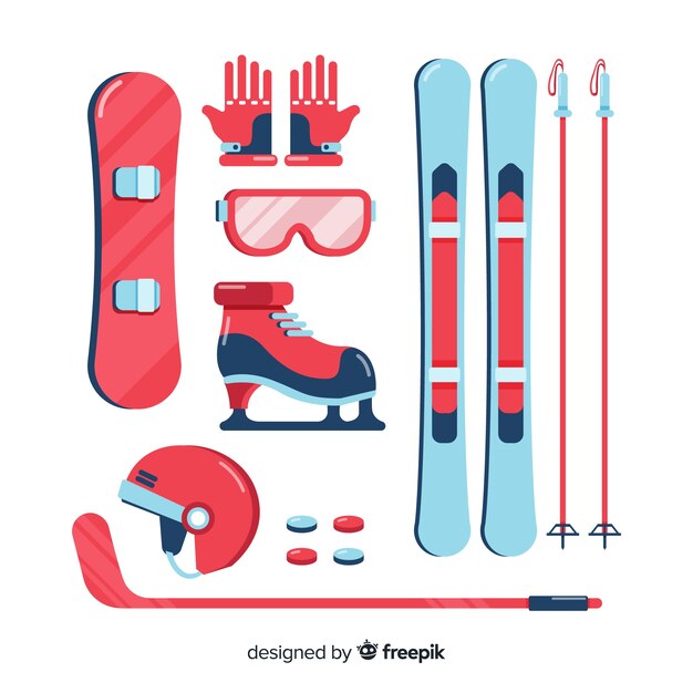 Equipación deportes invierno