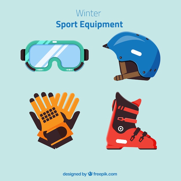 Equipamiento de deporte de invierno 