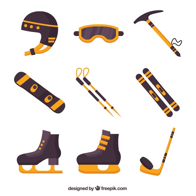 Equipamiento de deportes de invierno