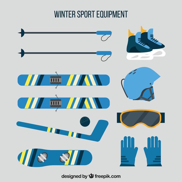 Equipo de deportes de invierno