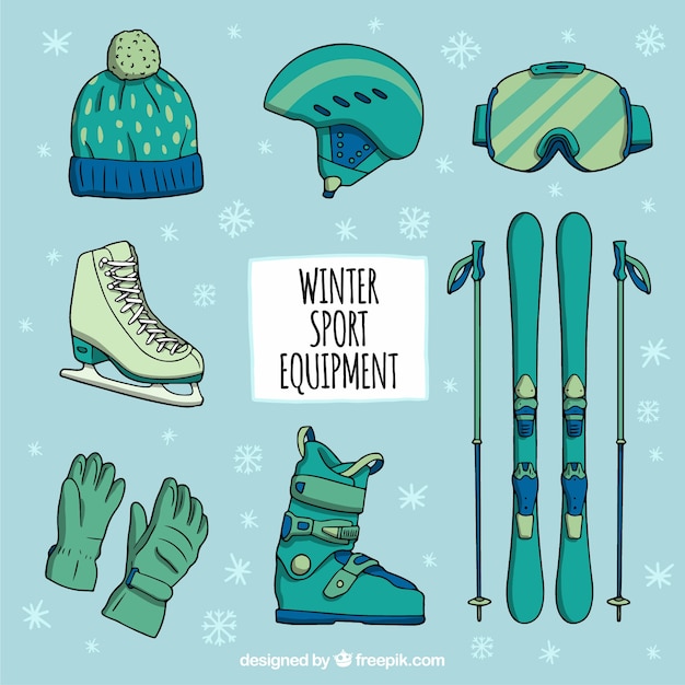 Equipo de deportes de invierno