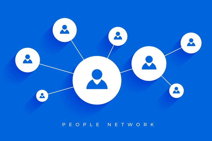 Vector gratuito equipo humano que conecta concepto de fondo para el contacto web