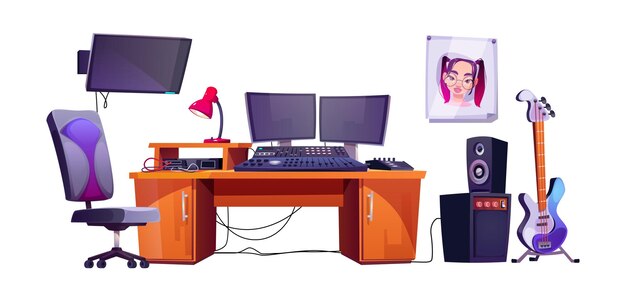El equipo de la sala de estudio de música establece un productor récord