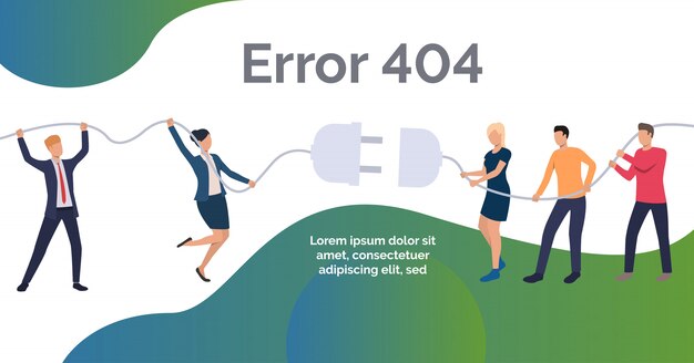 Error en la plantilla de diseño web