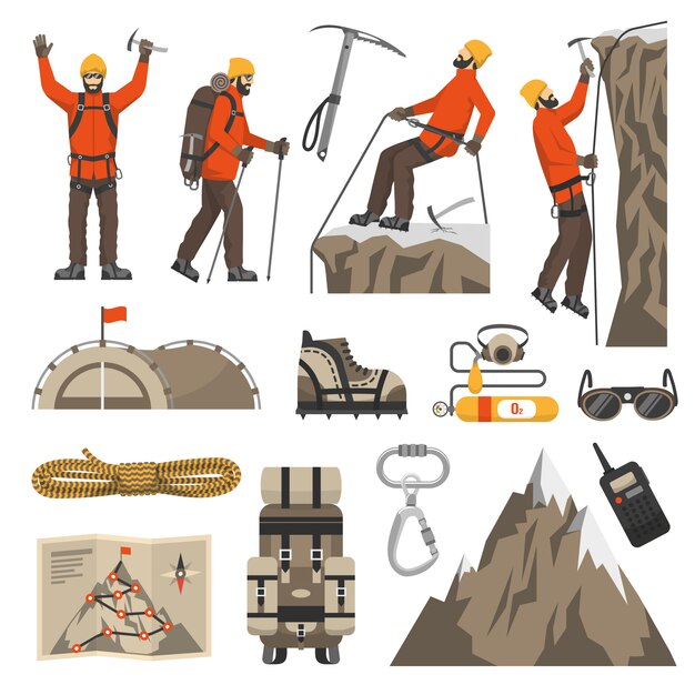 Escalada Senderismo Iconos del montañismo