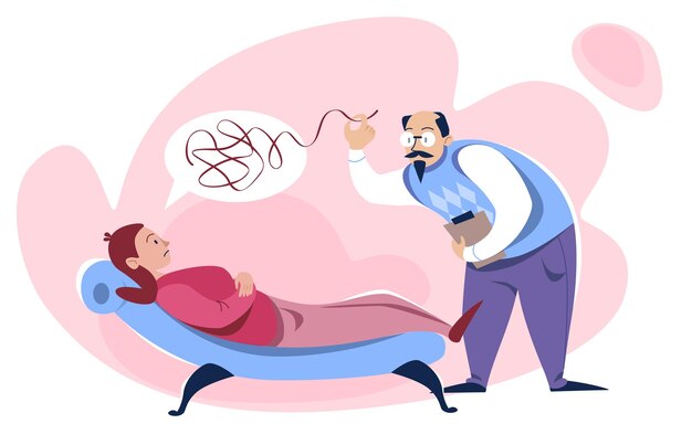 Escena de la sesión de terapia