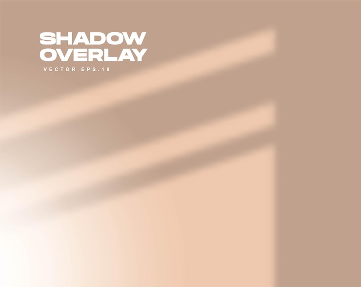 Vector gratuito escena de superposición de sombras de windows