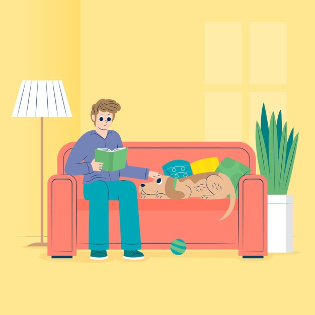 Escenas cotidianas con mascotas