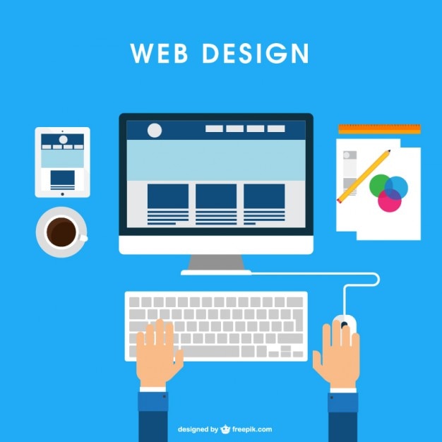 Escritorio de diseñador web
