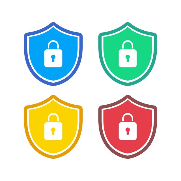 Escudo con bloqueo de varios colores