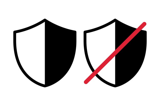 Escudo con escudo cruzado