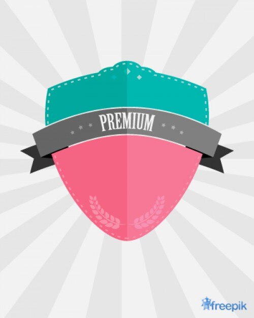 Escudo retro Premium 