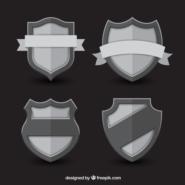 Escudos grises
