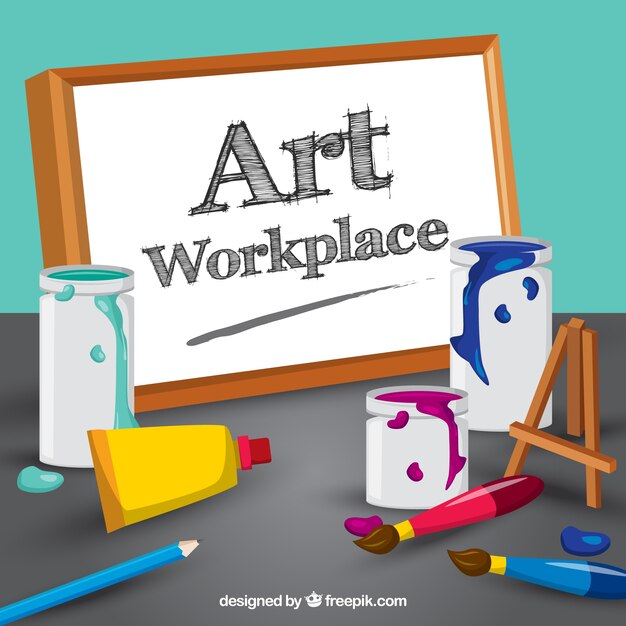 Espacio de trabajo del artista