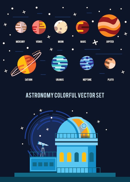 Espacio vintage y fondo astronauta.