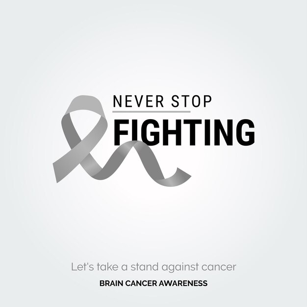 La esperanza florece en el fondo de la concienciación sobre el cáncer de cerebro