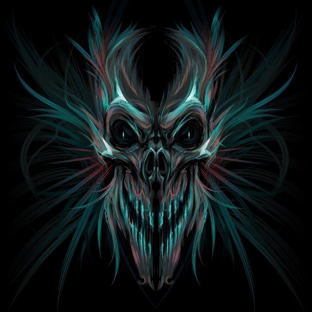 Esqueleto oscuro