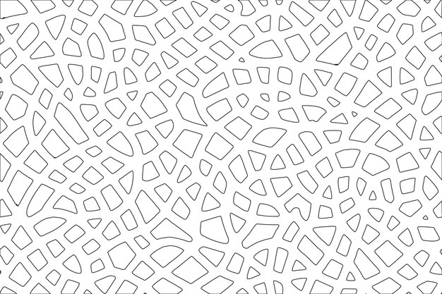 Esquema de patrón de ornamento geométrico árabe transparente plano