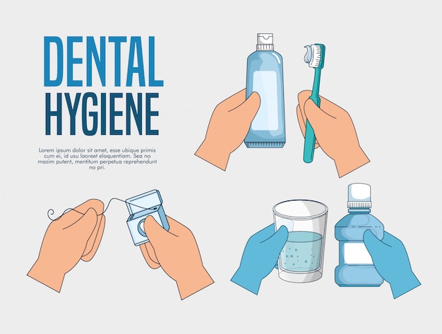 Establecer un tratamiento de medicina de higiene dental para la atención médica