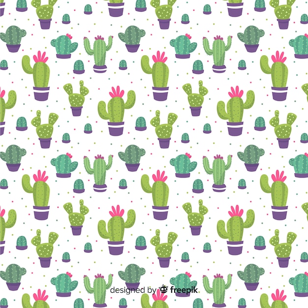 Estampado de cactus
