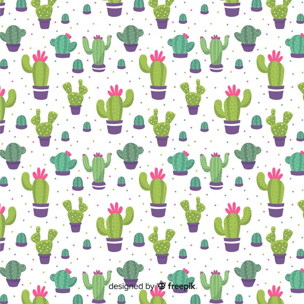Estampado de cactus