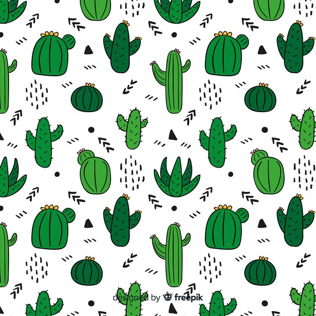 Estampado de cactus