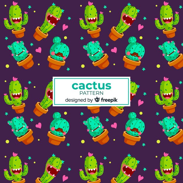 Estampado de cactus
