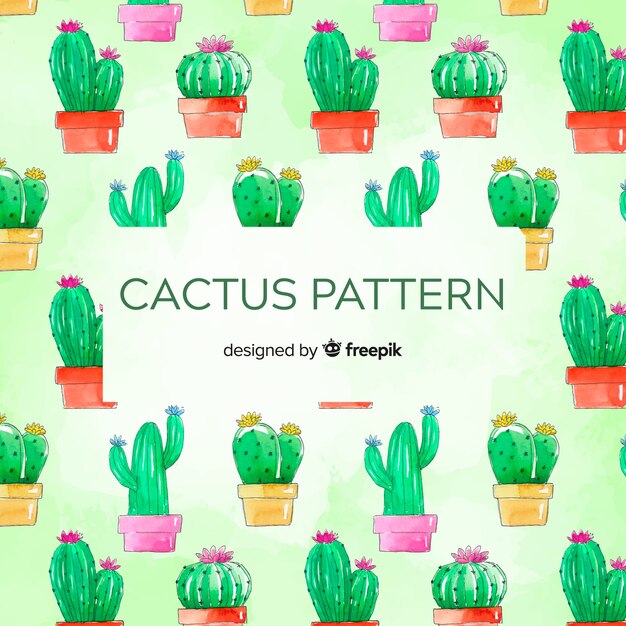 Estampado de cactus