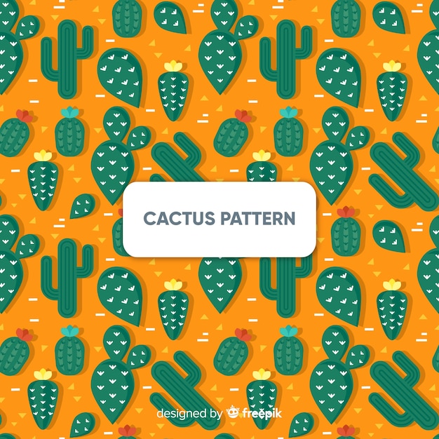 Estampado de cactus