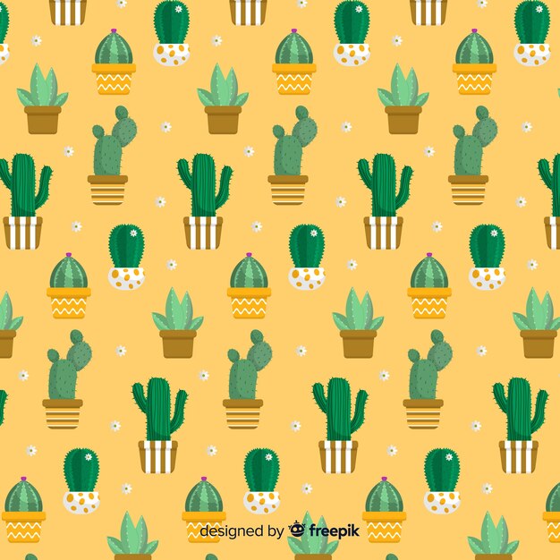 Estampado de cactus
