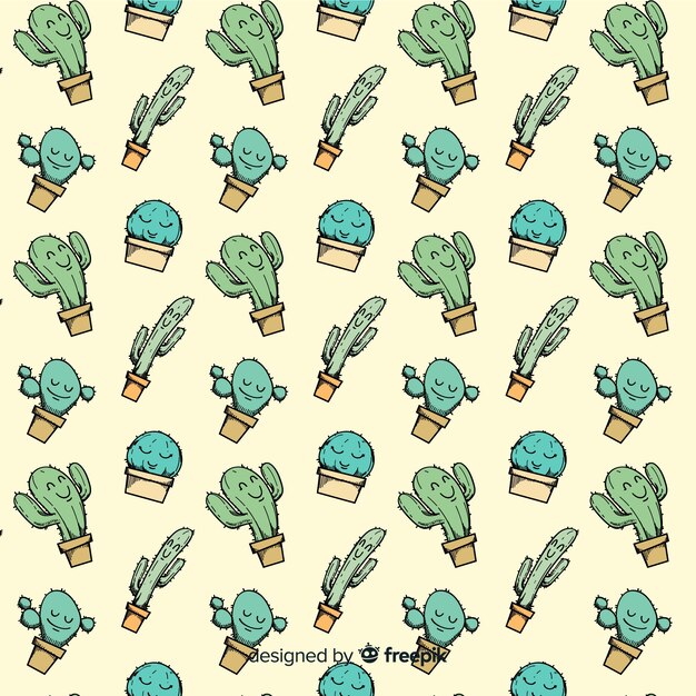Estampado de cactus