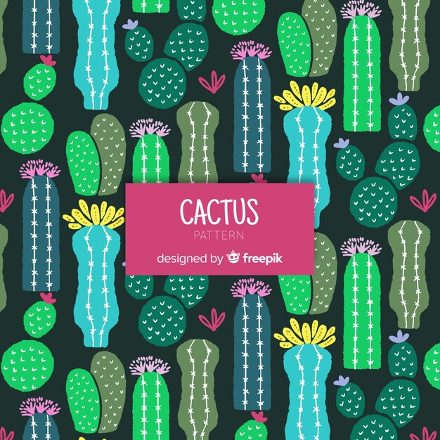 Estampado de cactus