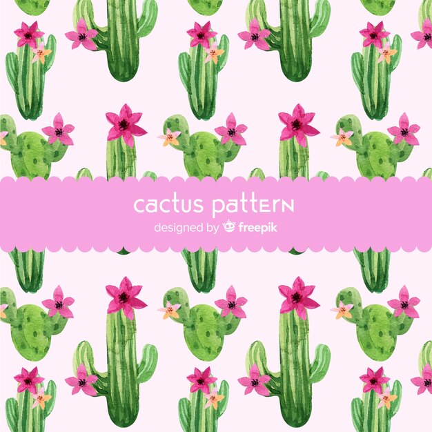 Estampado de cactus
