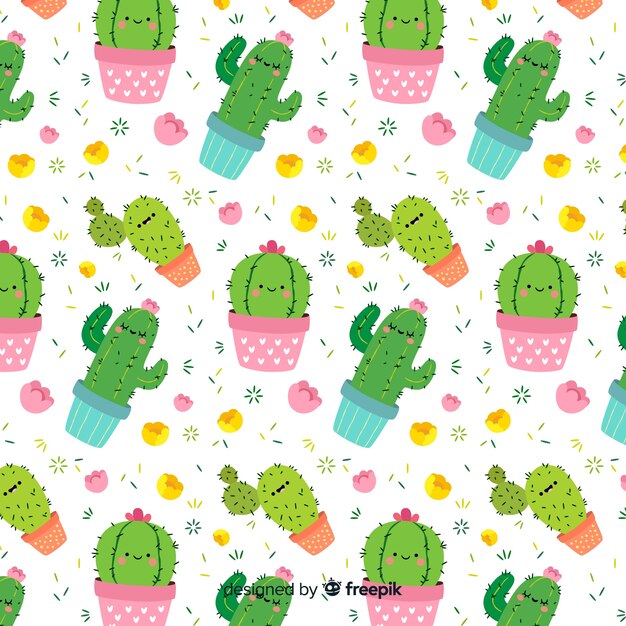 Estampado de cactus