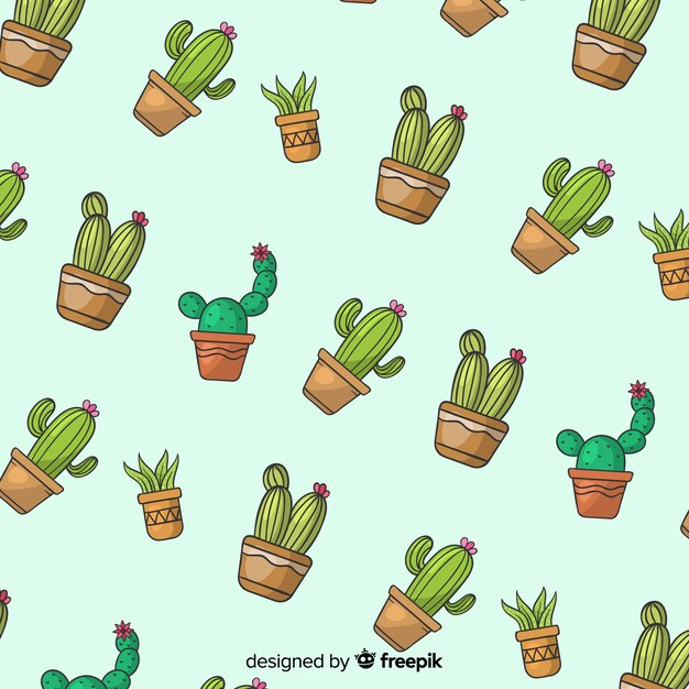 Estampado de cactus