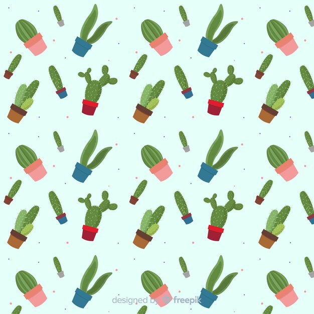 Estampado de cactus