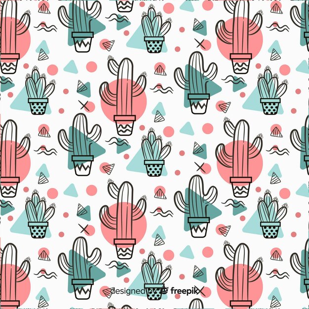 Estampado de cactus