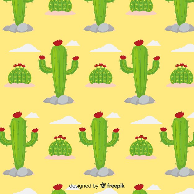 Estampado de cactus
