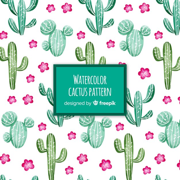Estampado de cactus