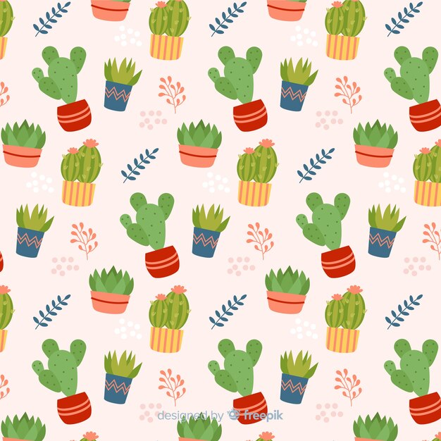 Estampado de cactus