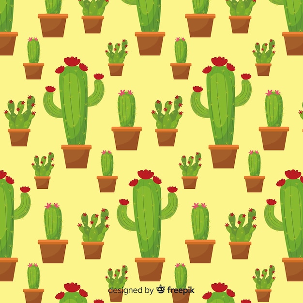 Estampado de cactus