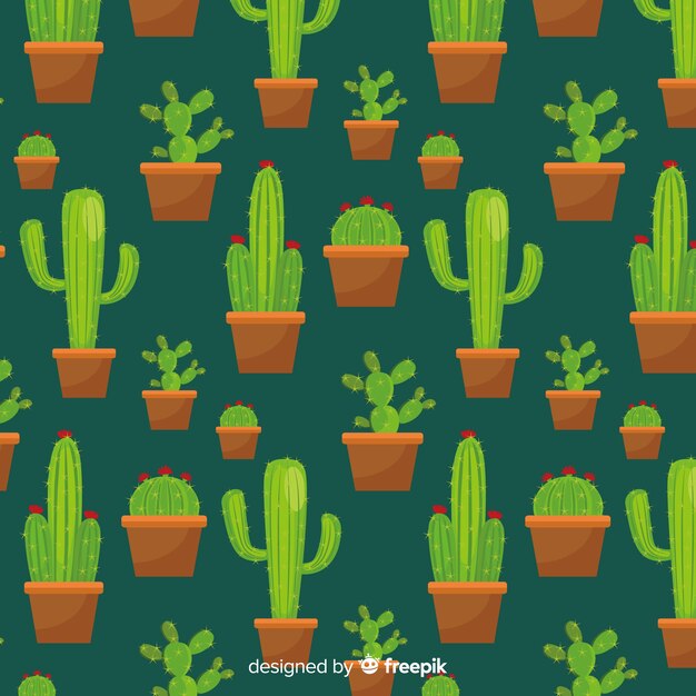 Estampado de cactus